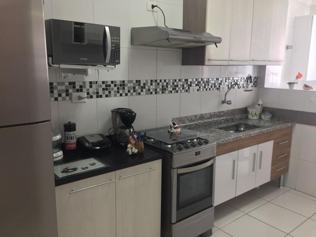 Apto Lindo Novo, Otima Localizacao Com Dois Dormitorios E Varanda Gourmet Praia Grande  Exterior foto